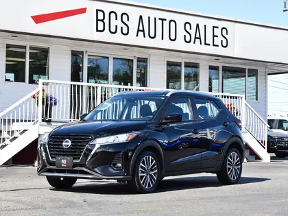 Black 2025 Nissan Kicks SV FWD SUV / Crossover Front-Wheel Drive Continuously Variable Transmission