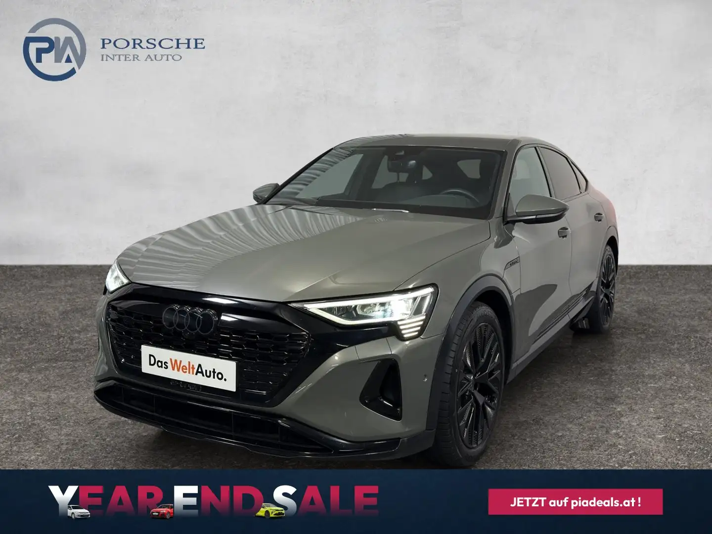 Audi Q8 50 e-tron quattro business Grau - 1