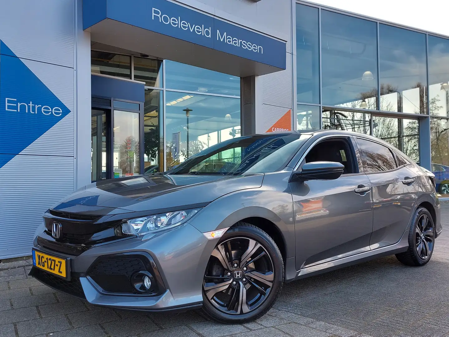 Honda Civic 1.0 i-VTEC 126pk Automaat Elegance | Navi | Apple Gri - 1