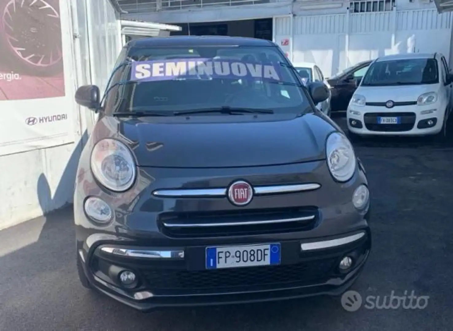 Fiat 500L 1.4 T-Jet 120 CV GPL Pop Grigio - 2
