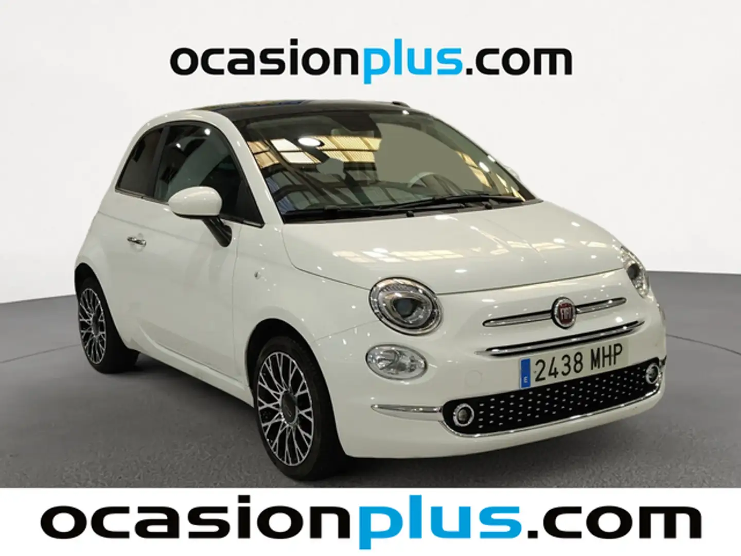Fiat 500 1.0 Hybrid Dolcevita 52kW Blanc - 2