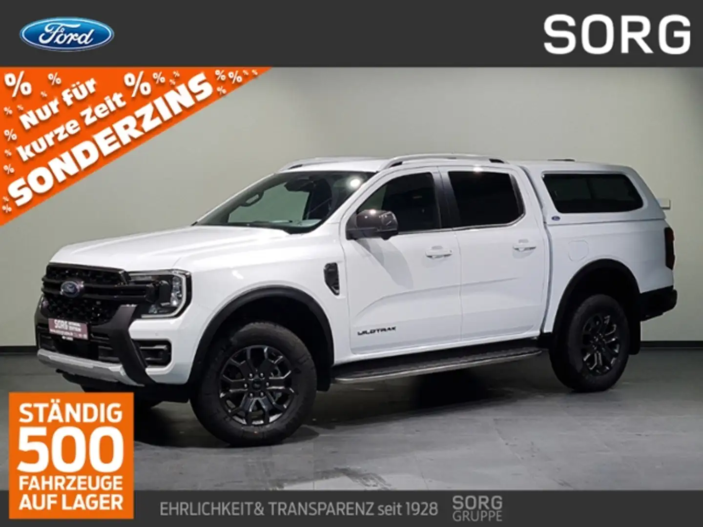 Ford Ranger Wildtrak Doppelkabine "PlugInHybrid" Weiß - 1