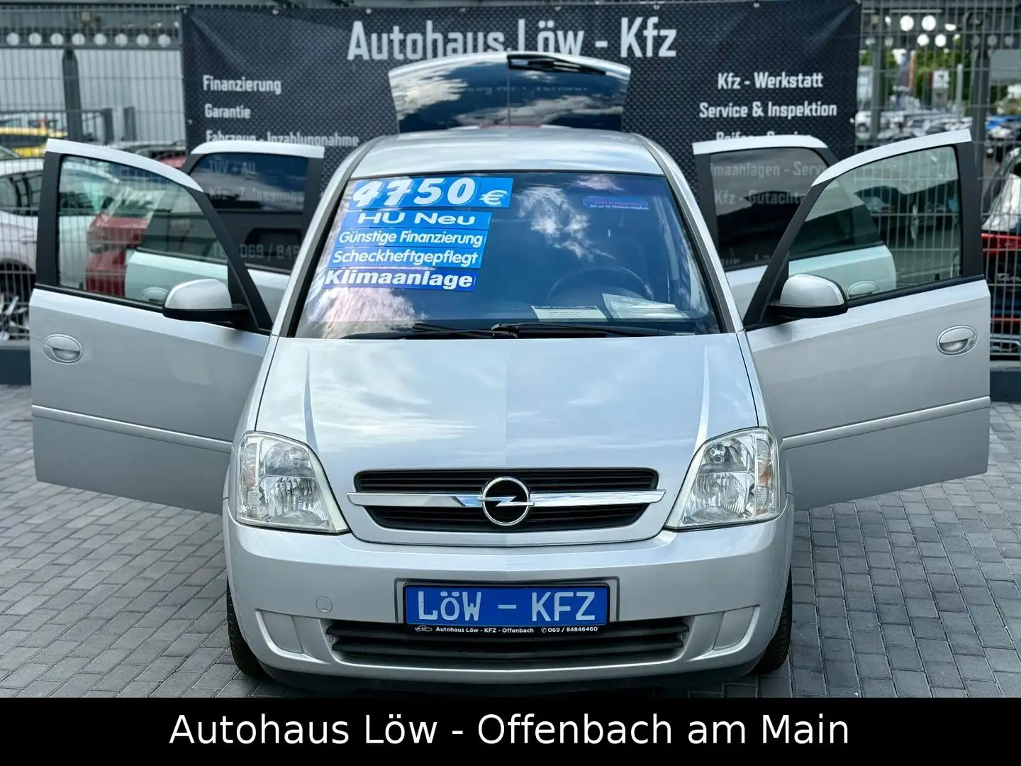 Opel Meriva TÜV NEU 1.HAND SCHECKHEFT ALLWETTERREIFEN Plateado - 1