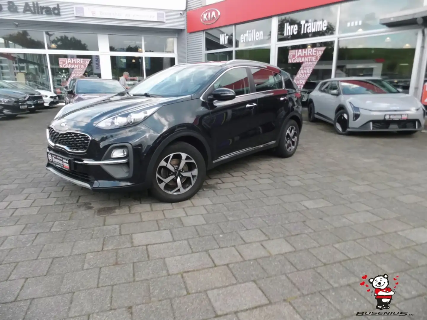 Kia Sportage 1.6 T-GDI DCT 2WD Vision+Kom+Navi+Freisprech Schwarz - 2