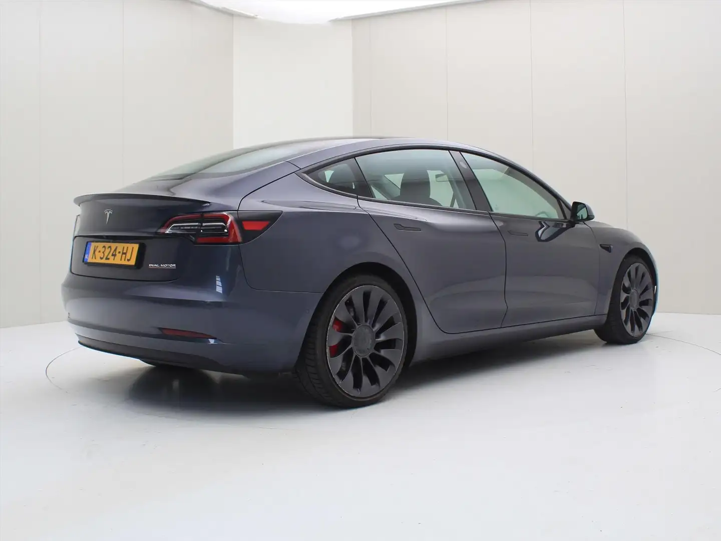 Tesla Model 3 Performance AWD 486pk 75 kWh [ FACELIFT+FSD+530KM Grijs - 2