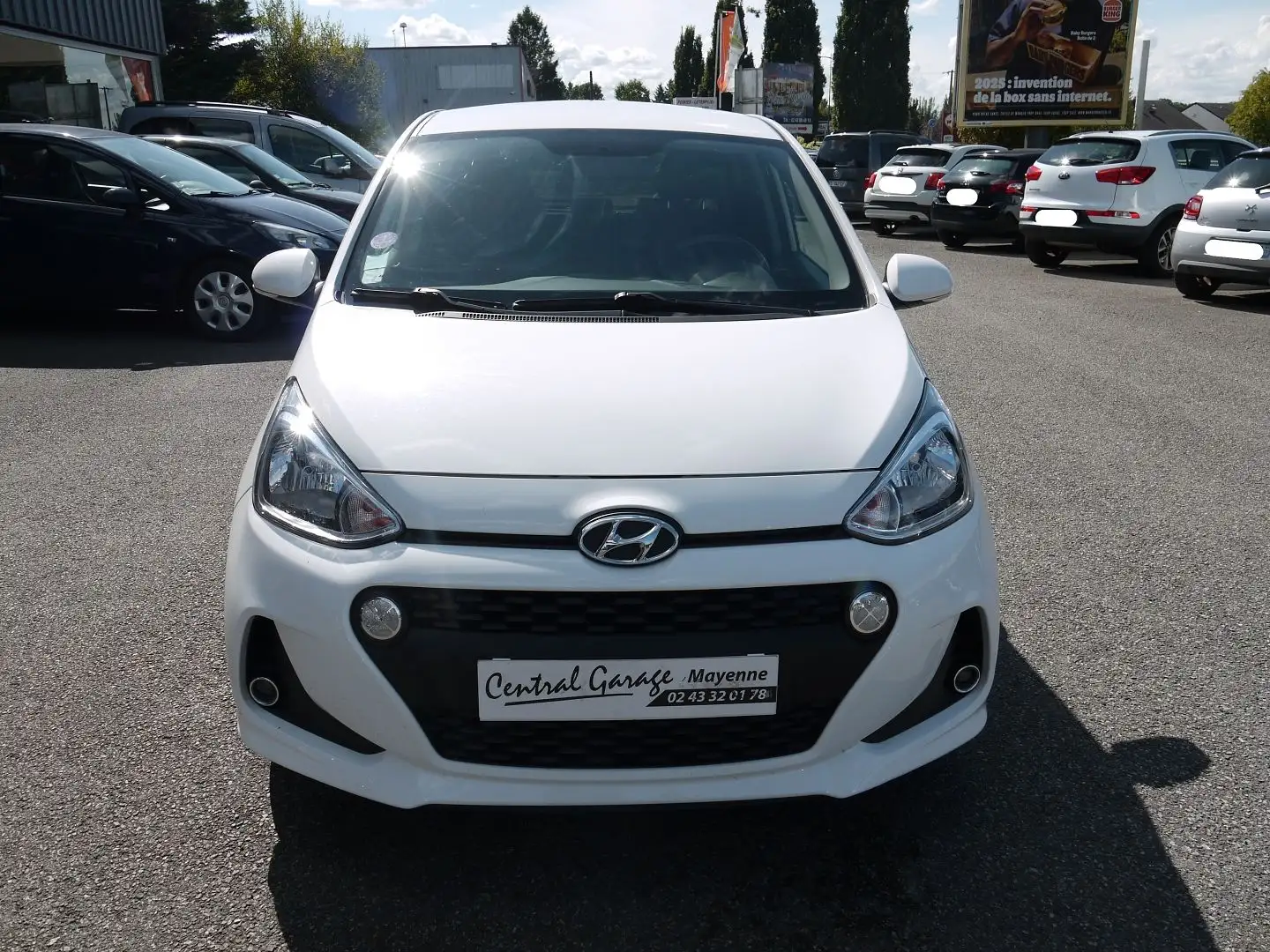 Hyundai i10 1.2 87CH CREATIVE BVA Blanc - 2