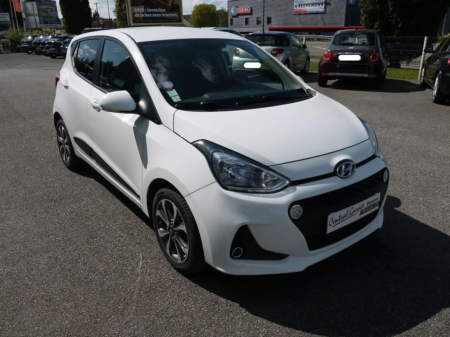 Hyundai i10 1.2 87CH CREATIVE BVA Blanc - 1