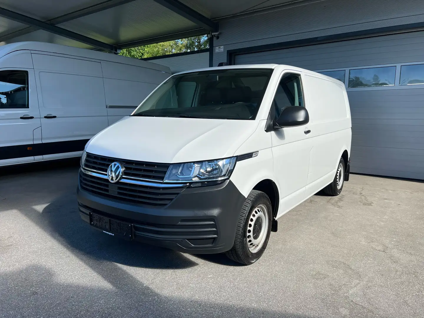 Volkswagen T6.1 Transporter Kastenwagen 2,0 TDI KLIMA/TEMPOMAT/ZGG 3,2t Weiß - 2