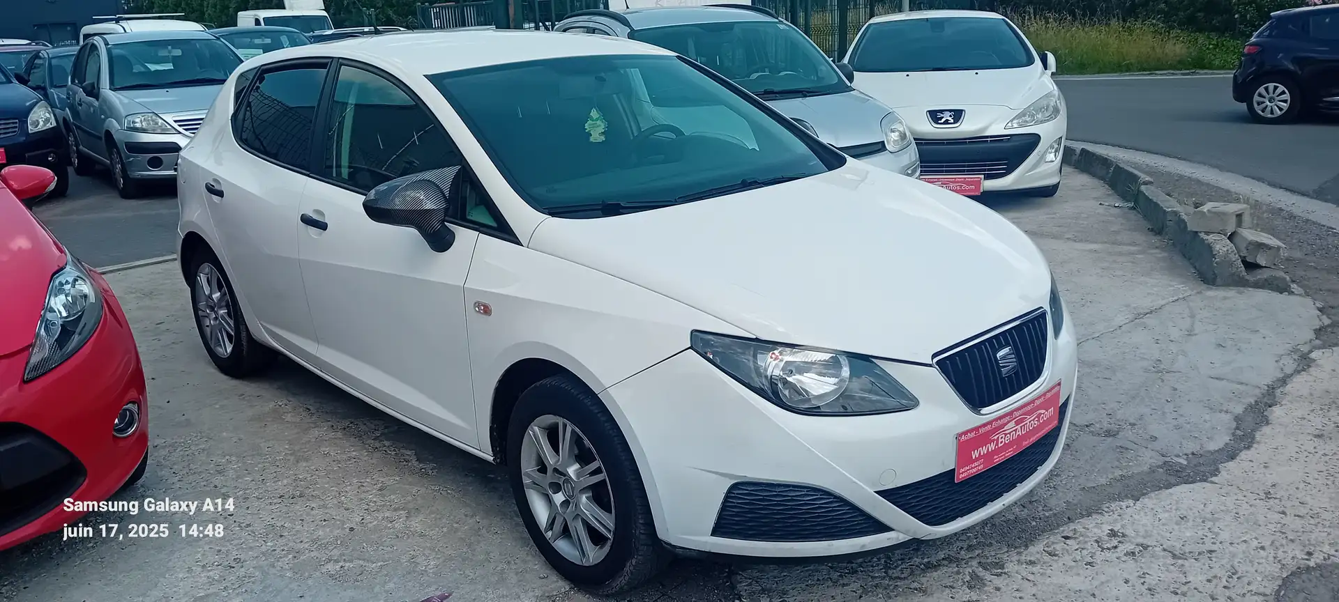 SEAT Ibiza ST 1.2 CR TDi Reference Copa DPF Blanc - 2