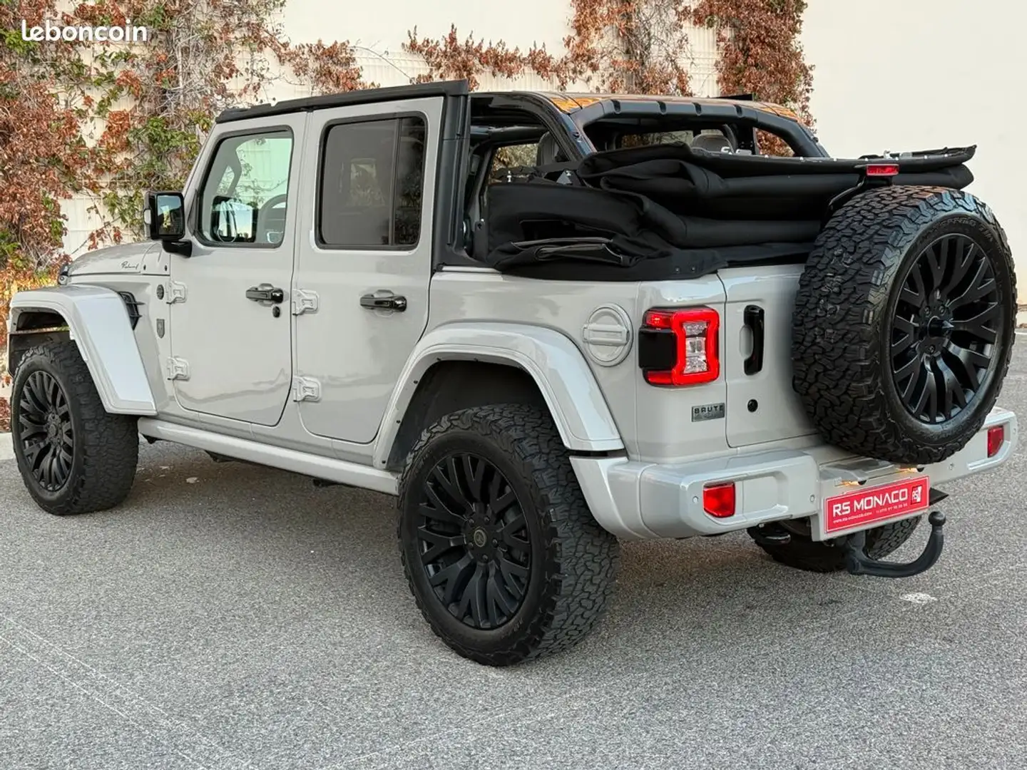 Jeep Wrangler iv unlimited 2.0 i t 272 4wd rubicon brute Gris - 2