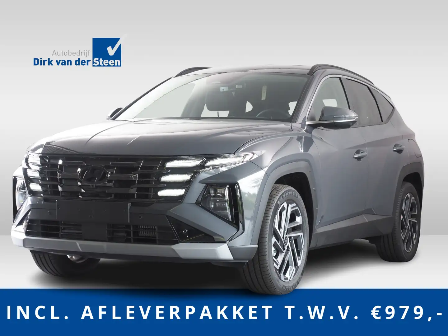 Hyundai TUCSON 1.6 T-GDI PHEV Comfort Smart 4WD | Dodehoekdetecti Grijs - 1