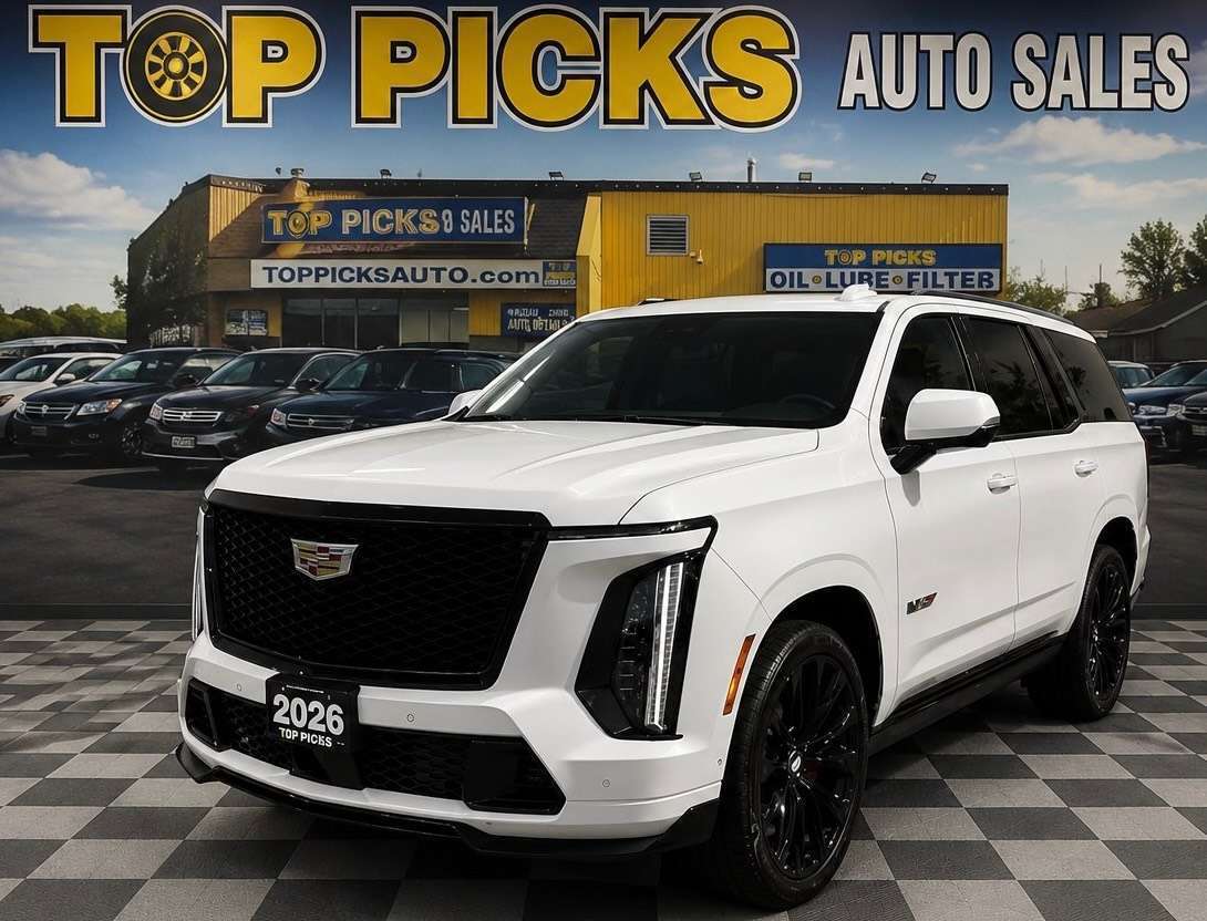 2026 Cadillac Escalade V Series, One Owner, Accident Free, Lux Paid!