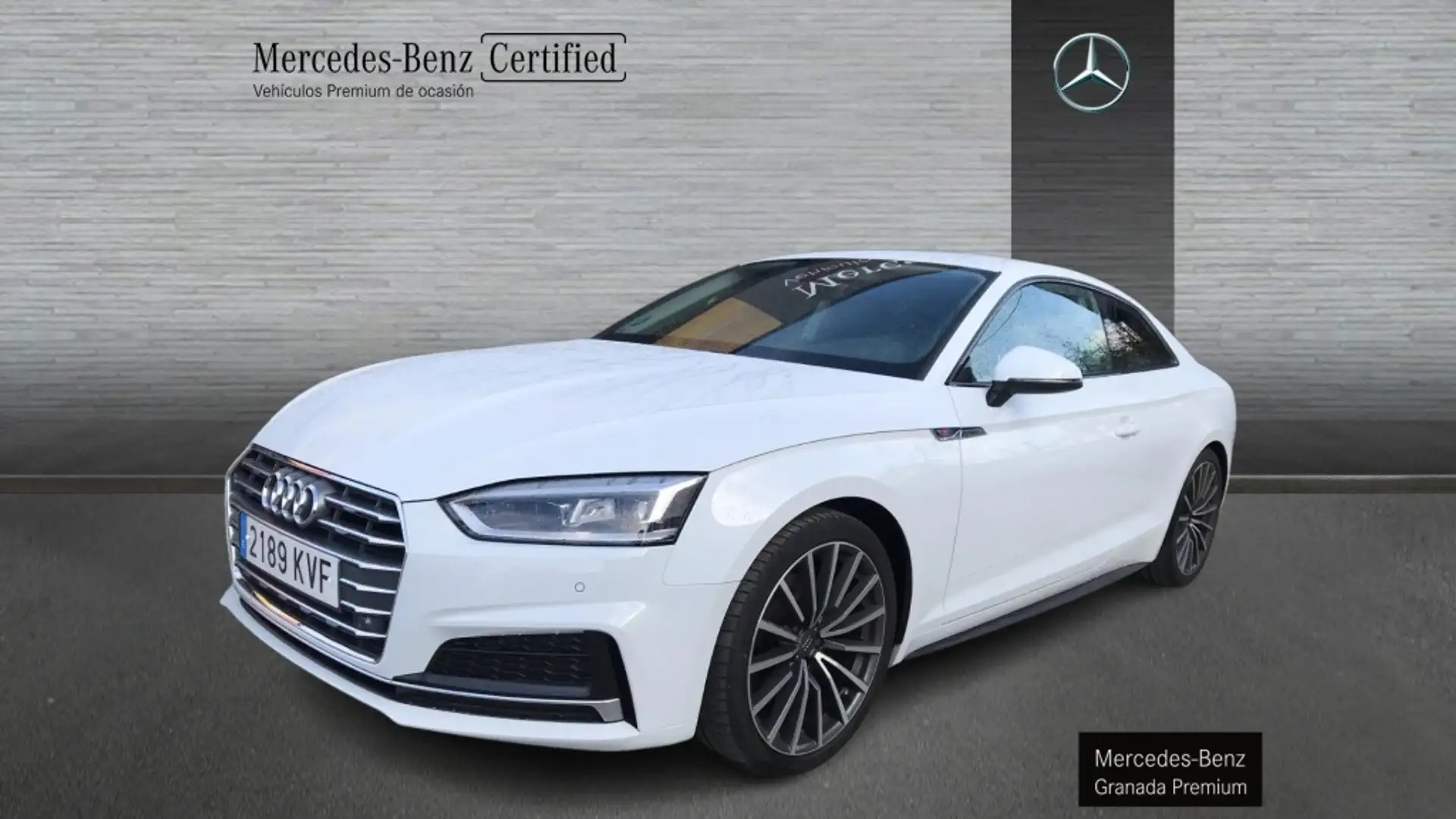 Audi A5 COUPE 2.0 TFSI LINE EDITION Weiß - 1