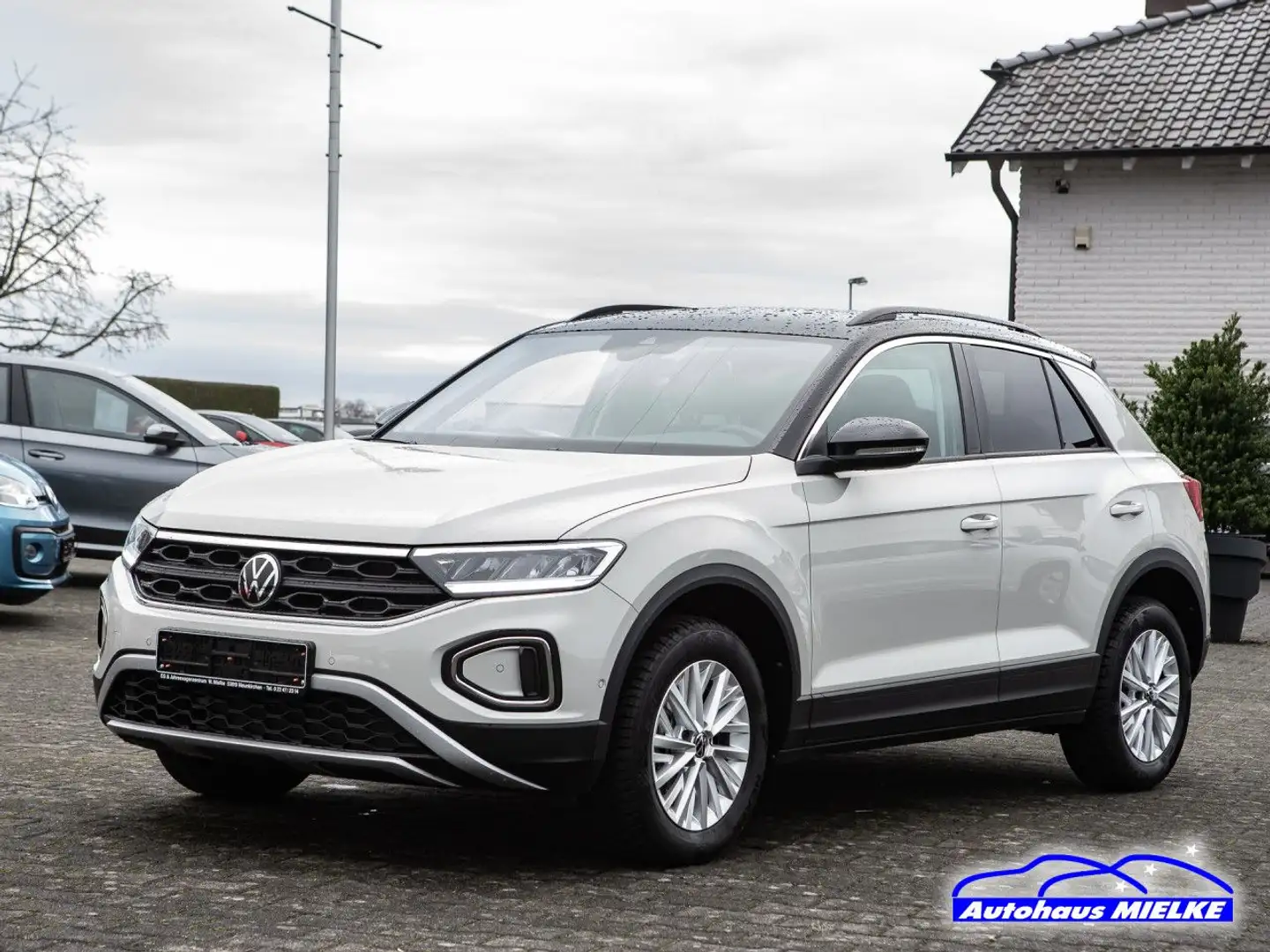 Volkswagen T-Roc Life 1.5 Climatr/ACC/NAVI/APP/Standheizung Gris - 1