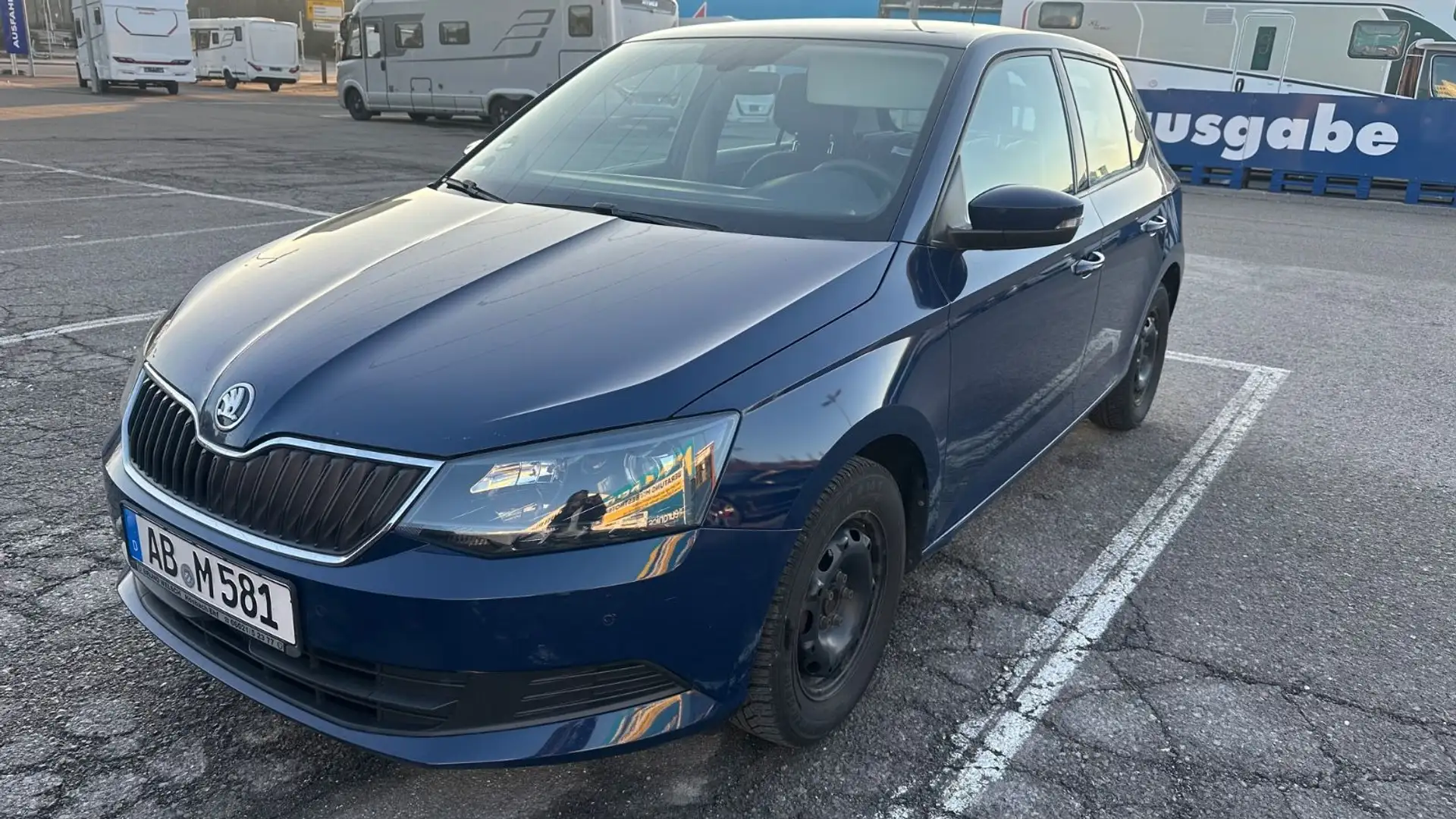 Skoda Fabia Ambition,Klimaautomatik,Neues Model,Euro 6 plava - 1