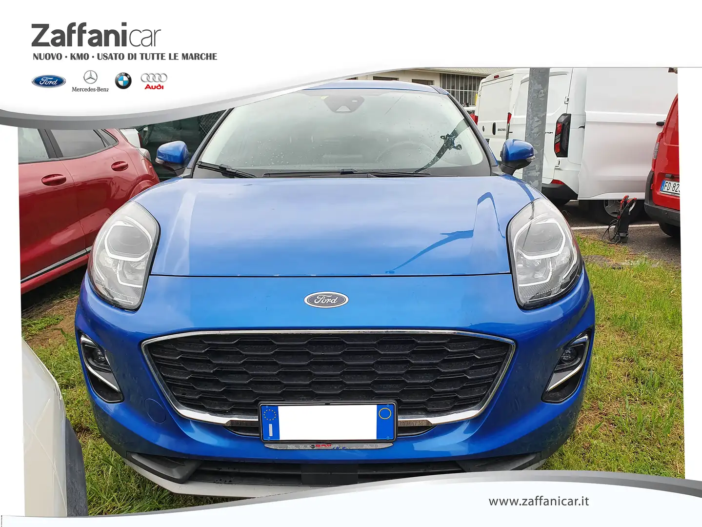 Ford Puma 1.0 EcoBoost Hybrid 125 CV S&S Titanium Blau - 1