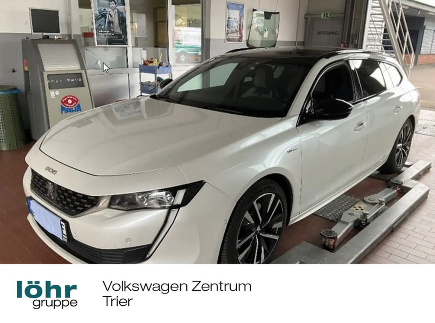 Peugeot 508 SW Hybrid 225 GT AHK, LED, Sitzheizung Weiß - 1