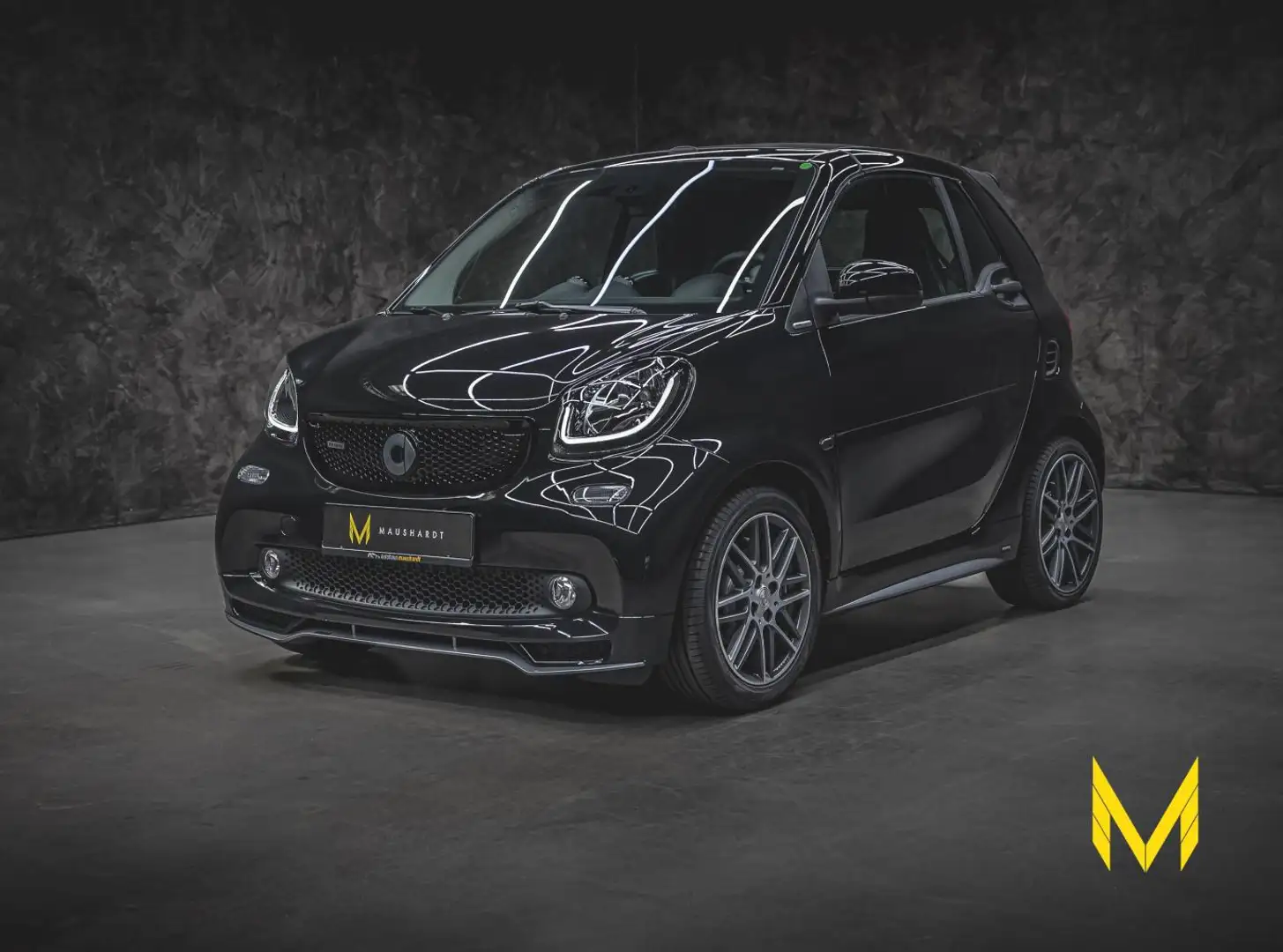 smart forTwo BRABUS Xcl SIGNATURE ST:SCHEUNENFUND!135KM Negro - 1