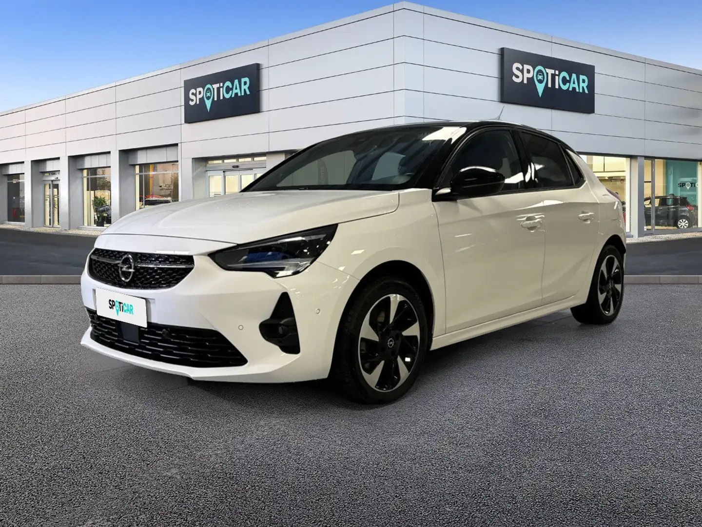 Opel Corsa 100 Kw e Gs Line Blanc - 1