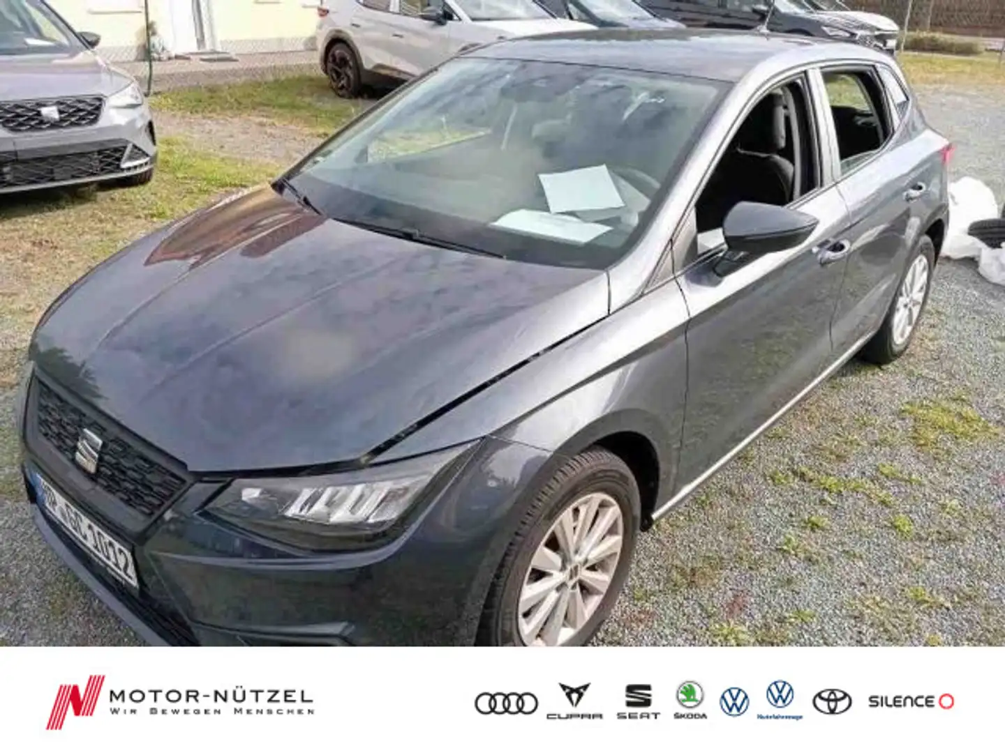SEAT Ibiza 1.0 TSI STYLE LED+APP+SHZ+RFK+GRA+DAB+15" Grau - 1