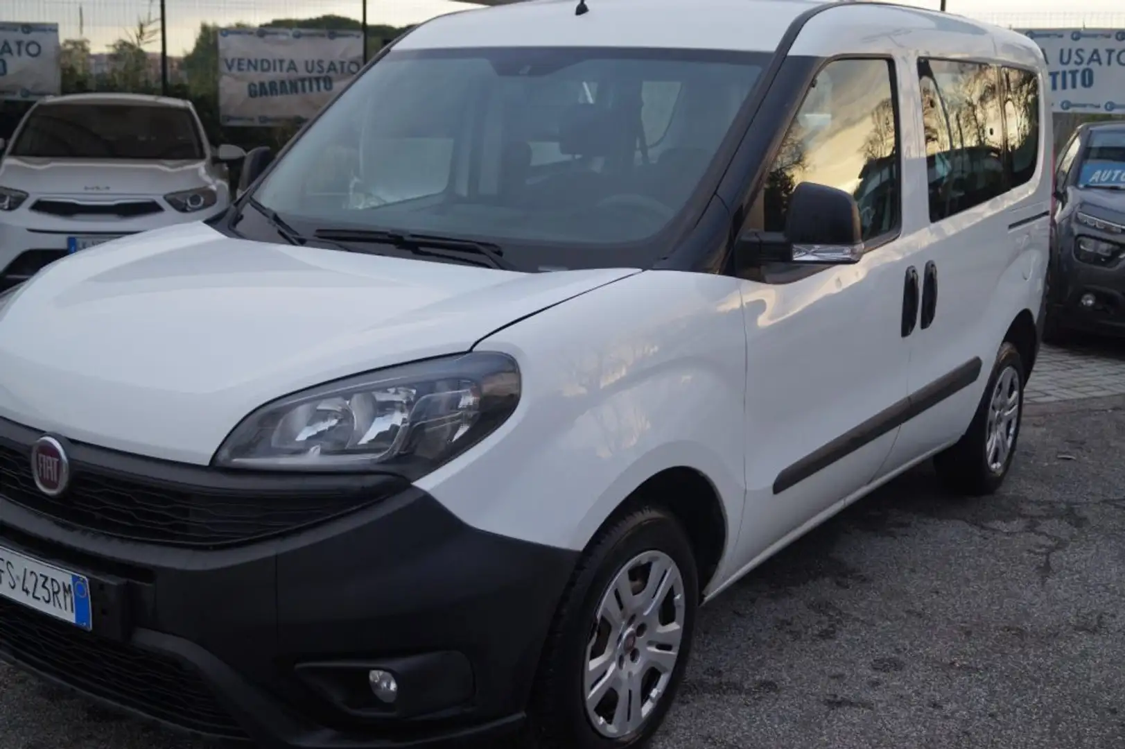 Fiat Doblo Doblò 1.3 MJT PC Combi N1 5 posti Blanc - 2