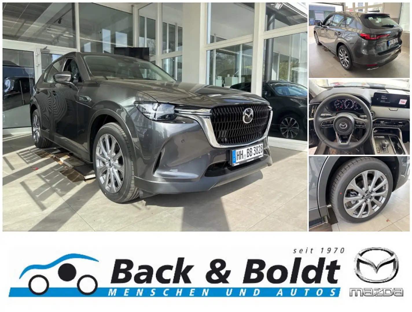 Mazda CX-60 Exclusive-Line 3.3CD LEDER+MATRIX+ACC+HEAD-UP Grau - 1