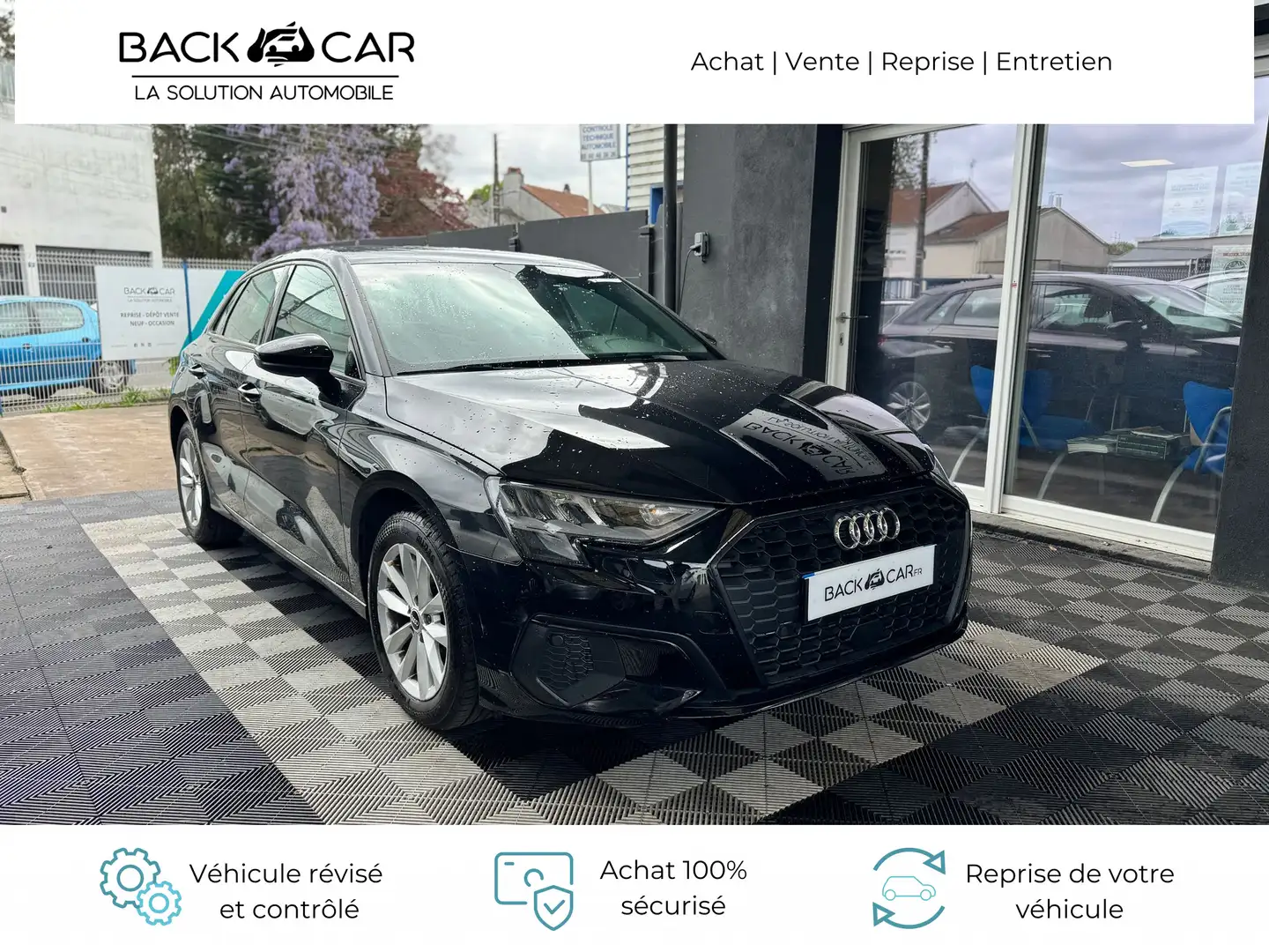 Audi A3 35 TFSI 150 - DISTRIBUTION +EMBRAYAGE NEUF Noir - 1