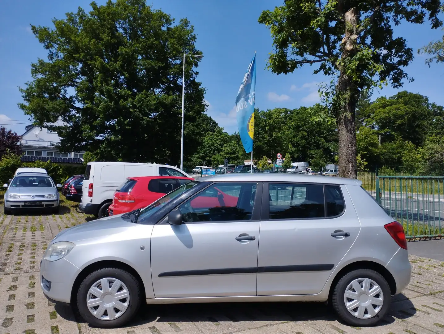 Skoda Fabia II 1.2 Classic Silber - 2