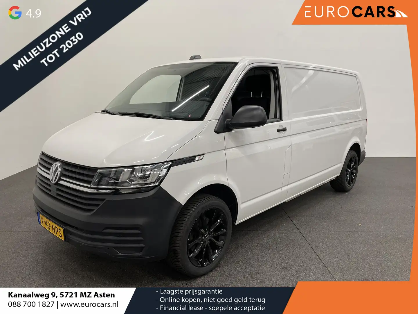 Volkswagen T6.1 Transporter 2.0 TDI L2H1 28 Airco Cruise Control Apple CarPlay Blanc - 1