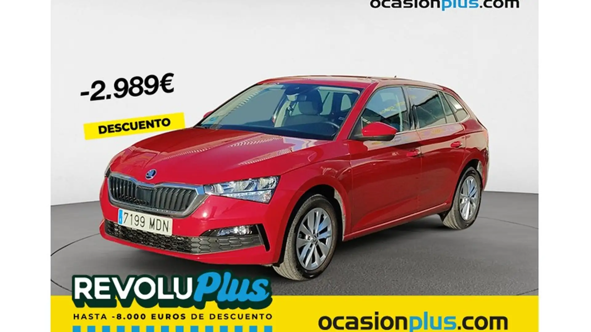 Skoda Scala 1.0 TSI Ambition 81kW Rojo - 1