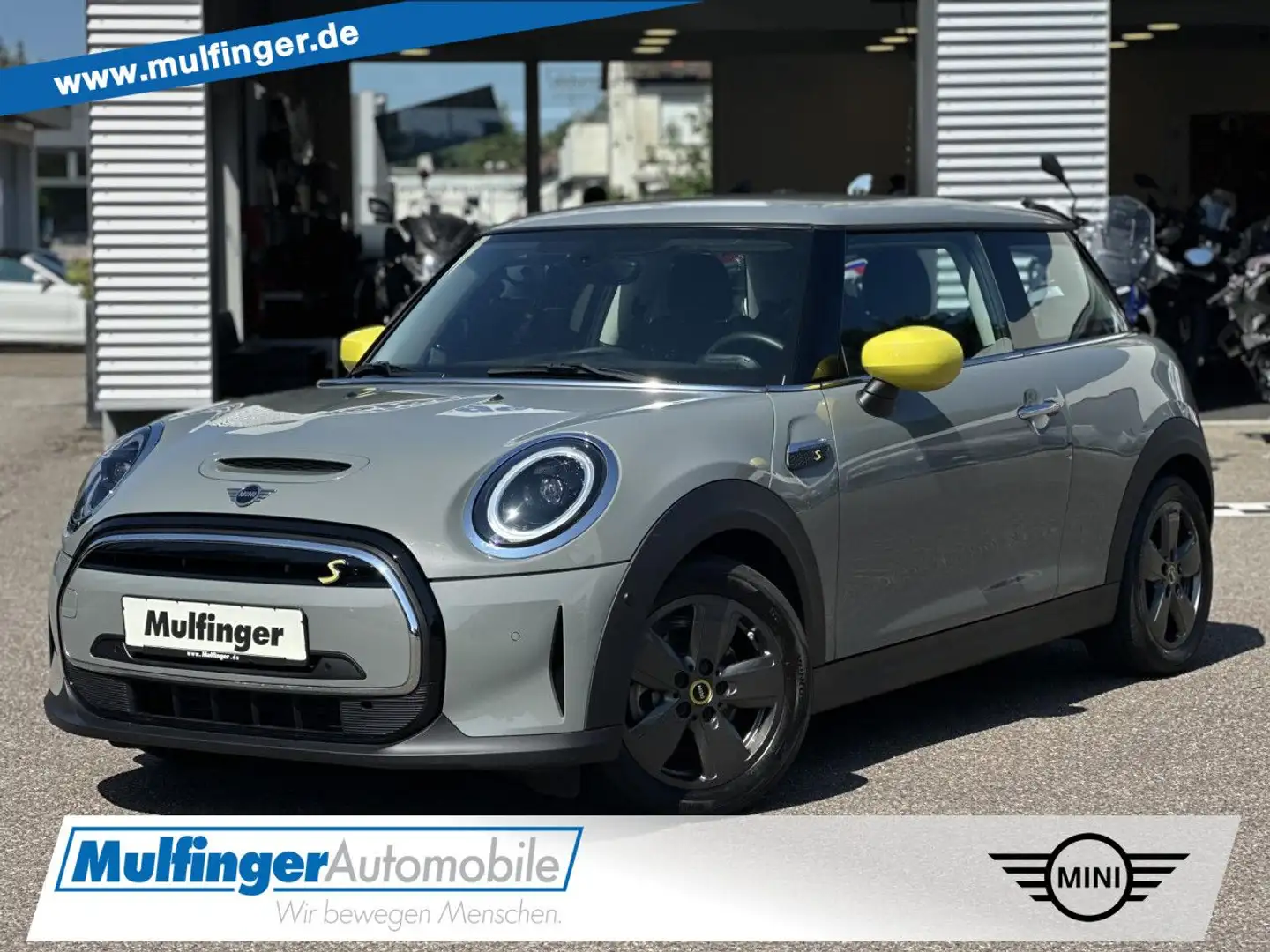 MINI Cooper SE Essential LED Navi DAB Sitzh.ParkAss Grijs - 1