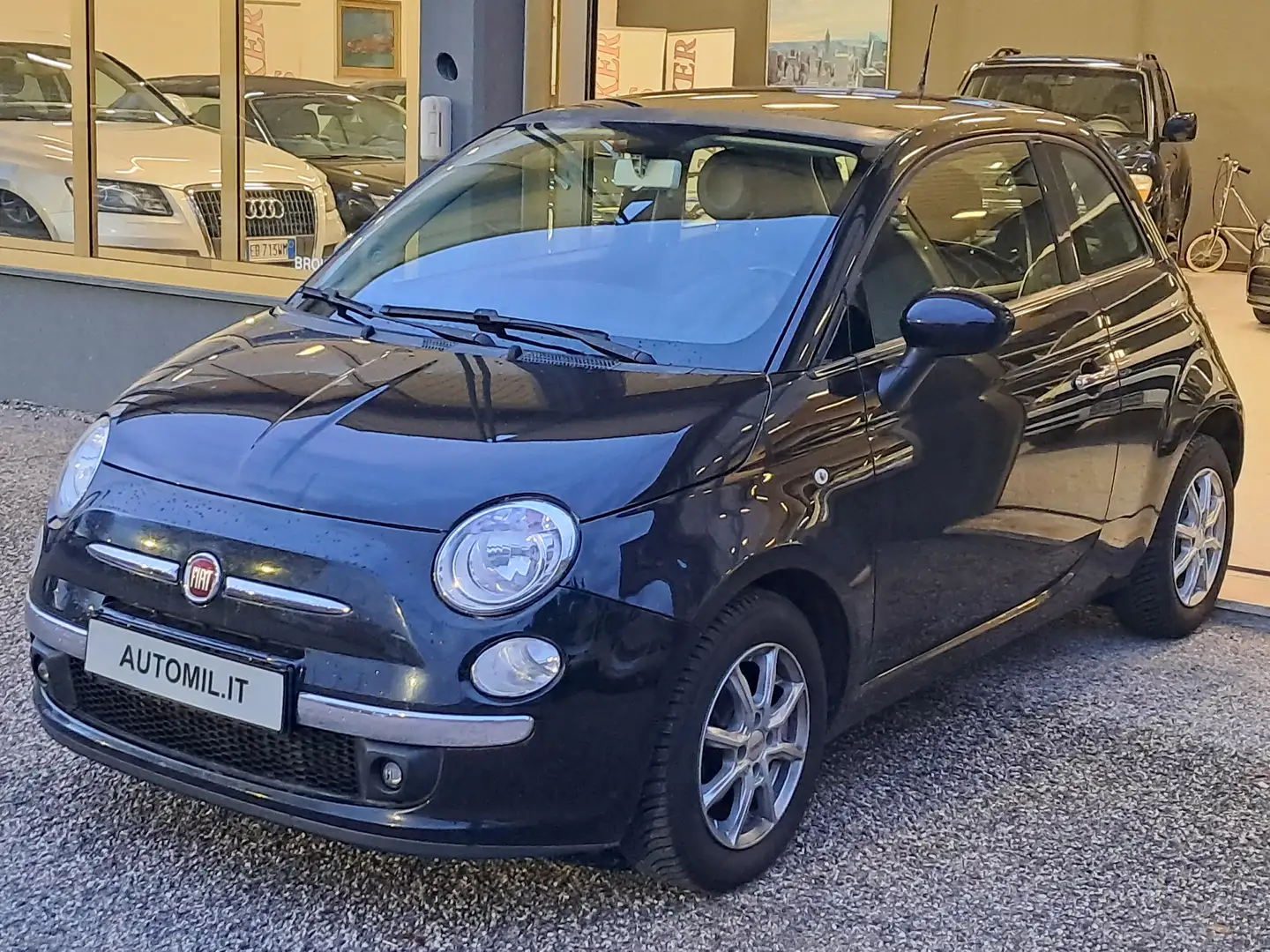 Fiat 500 500 1.3 mjt 16v Lounge 95cv Neopatentati Noir - 2