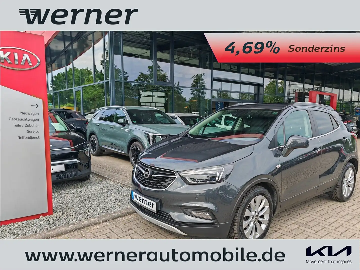 Opel Mokka X 1.4 Turbo Innovation Сірий - 1