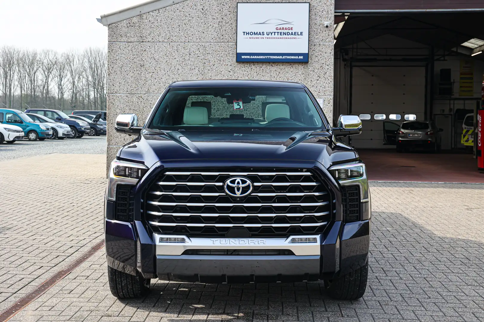 Toyota Tundra BTW-WAGEN*FULL-OPTION*BELGISCHE-WAGEN*PANORAMI-DAK Azul - 2