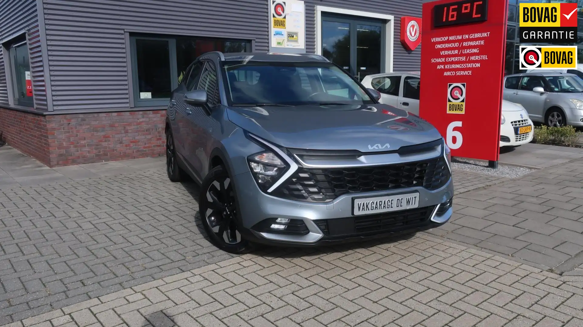 Kia Sportage 1.6 T-GDi Plug-in Hybrid DynamicLine Grijs - 1