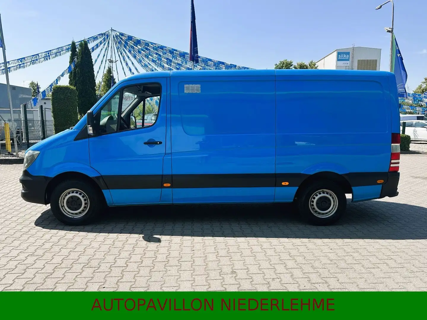 Mercedes-Benz Sprinter Kasten L2H1*Klima*Bluetooth*PDC*HU10/26 Blauw - 1