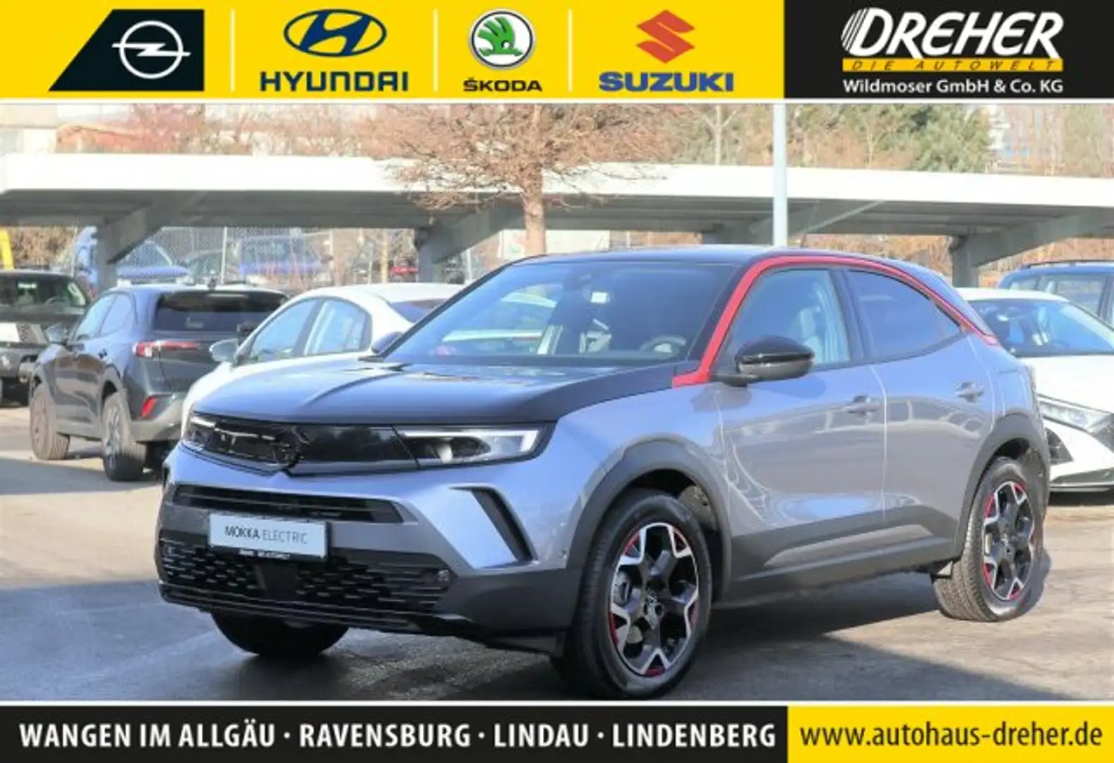 Opel Mokka-E Mokka e GS Line Navi/Klima/LED/Sitzhzg./NSW Grau - 1