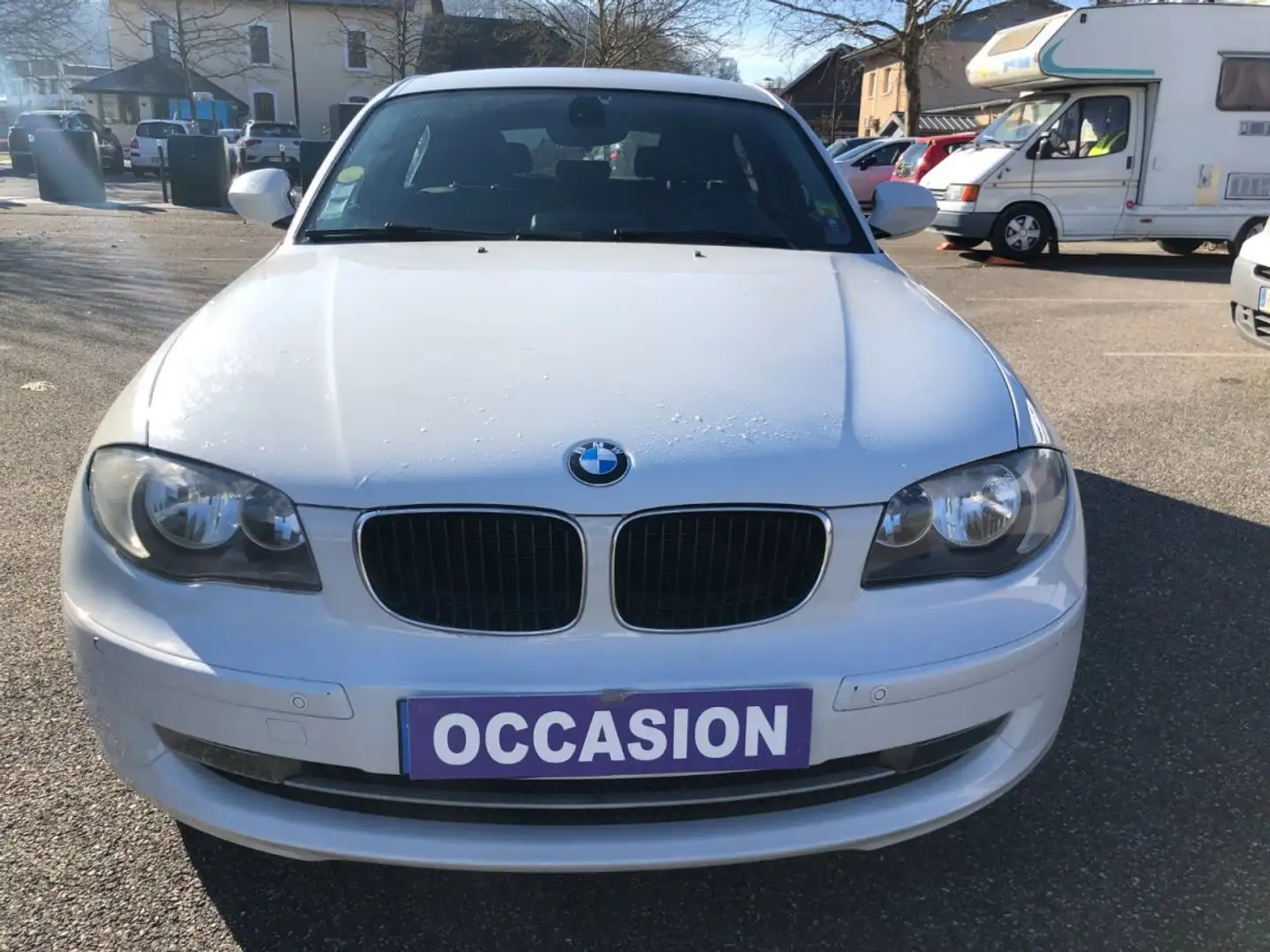 BMW 118 118d 2.0D - 16V TURBO Blanc - 1