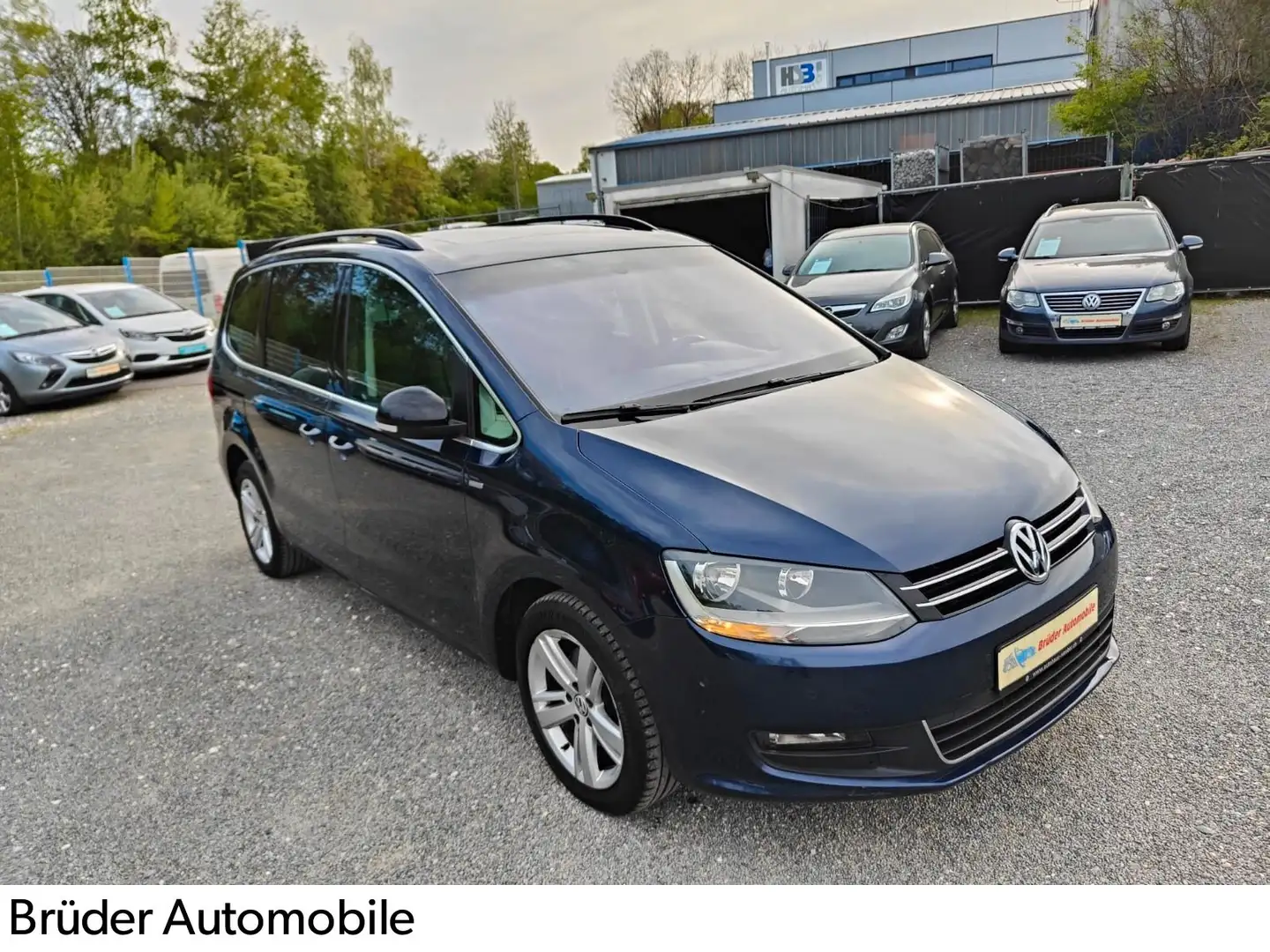 Volkswagen Sharan 2,0 TDI  Match BMT *Panorama*AHK*7 Size Blau - 1