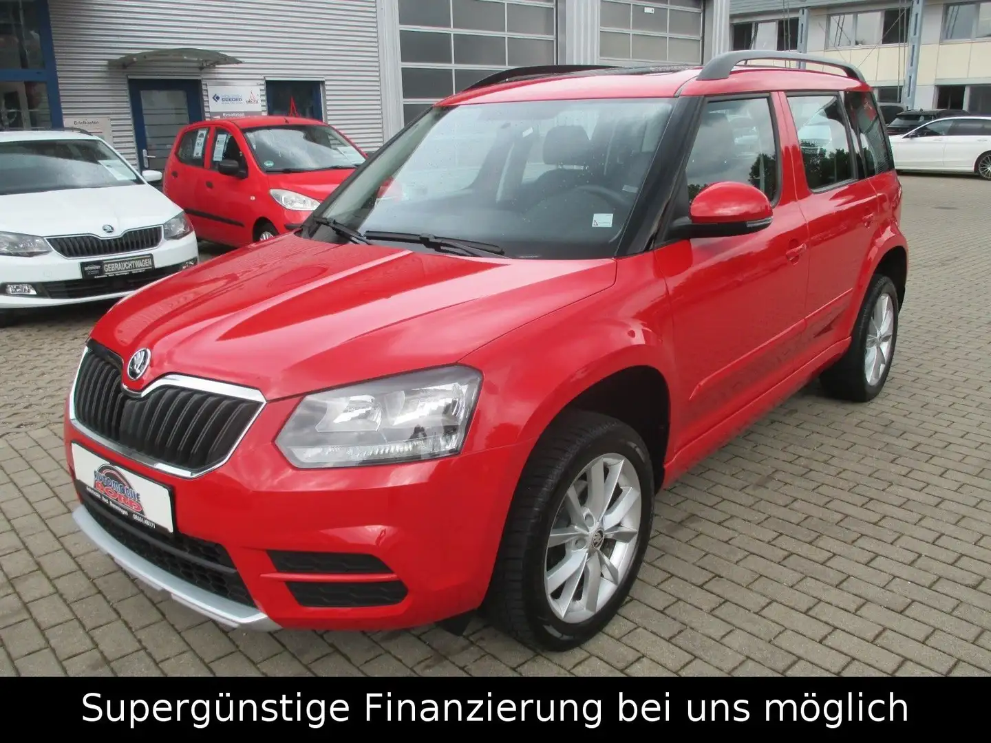 Skoda Yeti Active,KLIMA,GARANTIE,PANORAMADACH Czerwony - 1