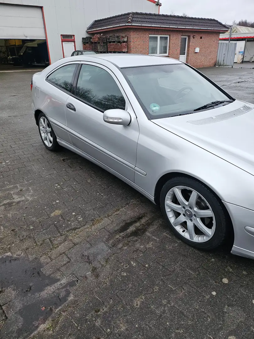 Mercedes-Benz C 180 Kompressor Sportcoupe Tüv: neu Argent - 2