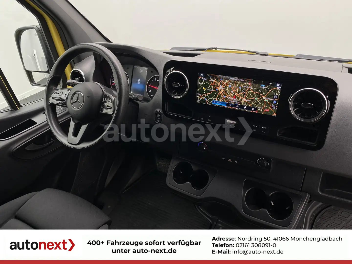 Mercedes-Benz Sprinter 316 Automatik *2x Schiebetür* 6556 Gelb - 2