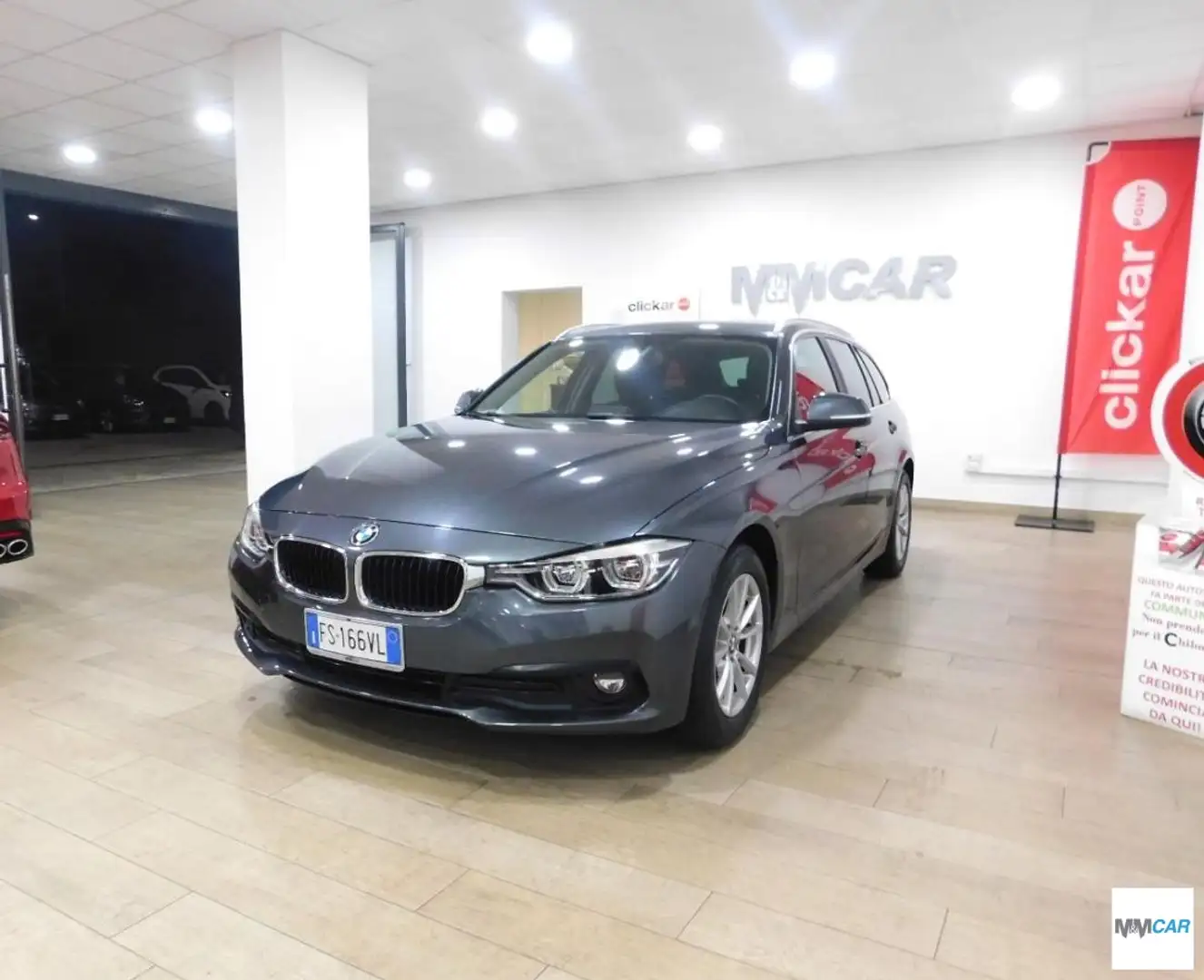 BMW 318 d Touring Business Advantage aut. Gris - 2