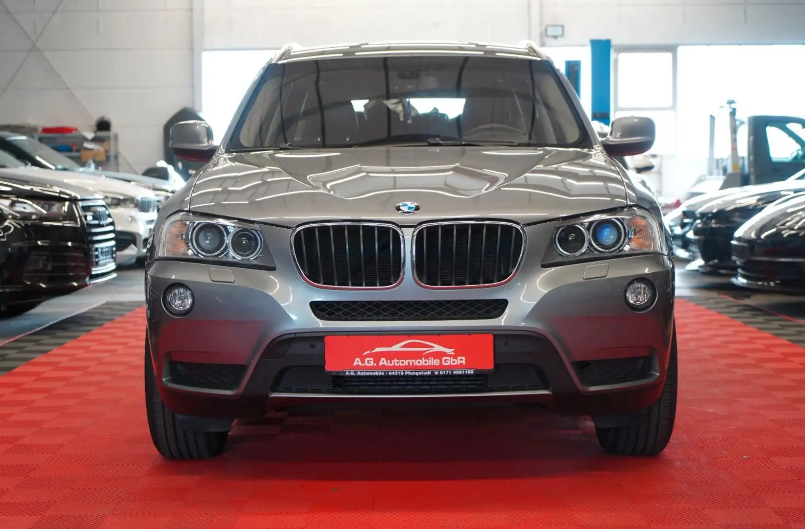 BMW X3 20d xDrive 2.Hand*Scheckheft*Rückfahrk*AHK* Grau - 2