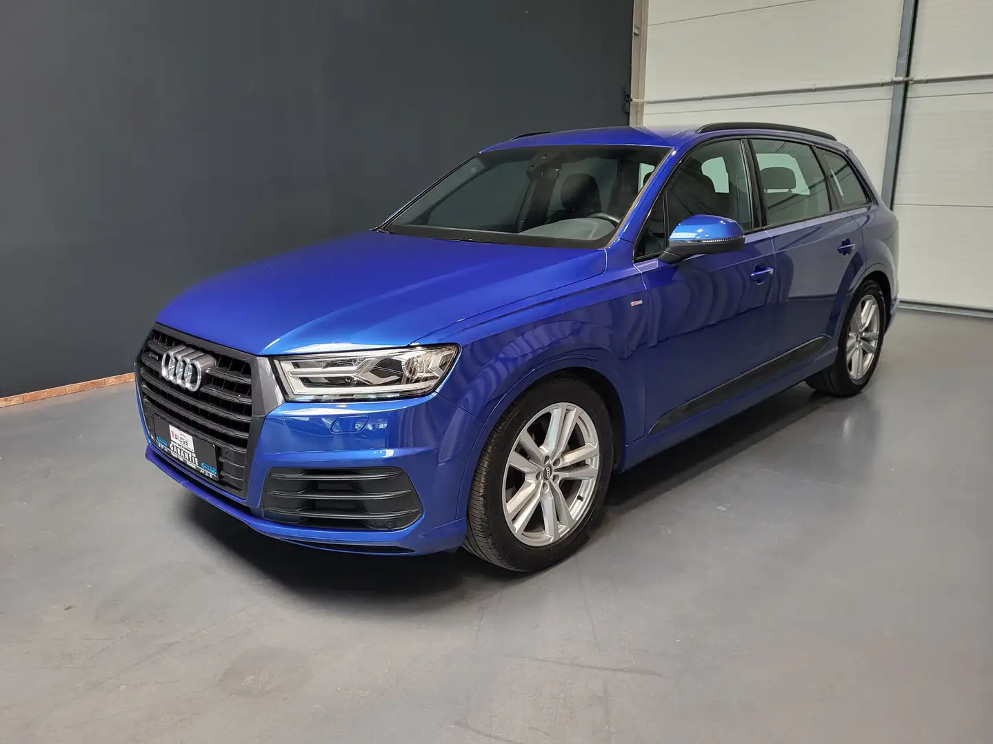 Audi Q7 3.0 TDI S-Line *Navi| Xenon| Sitzheiz.* Blau - 1