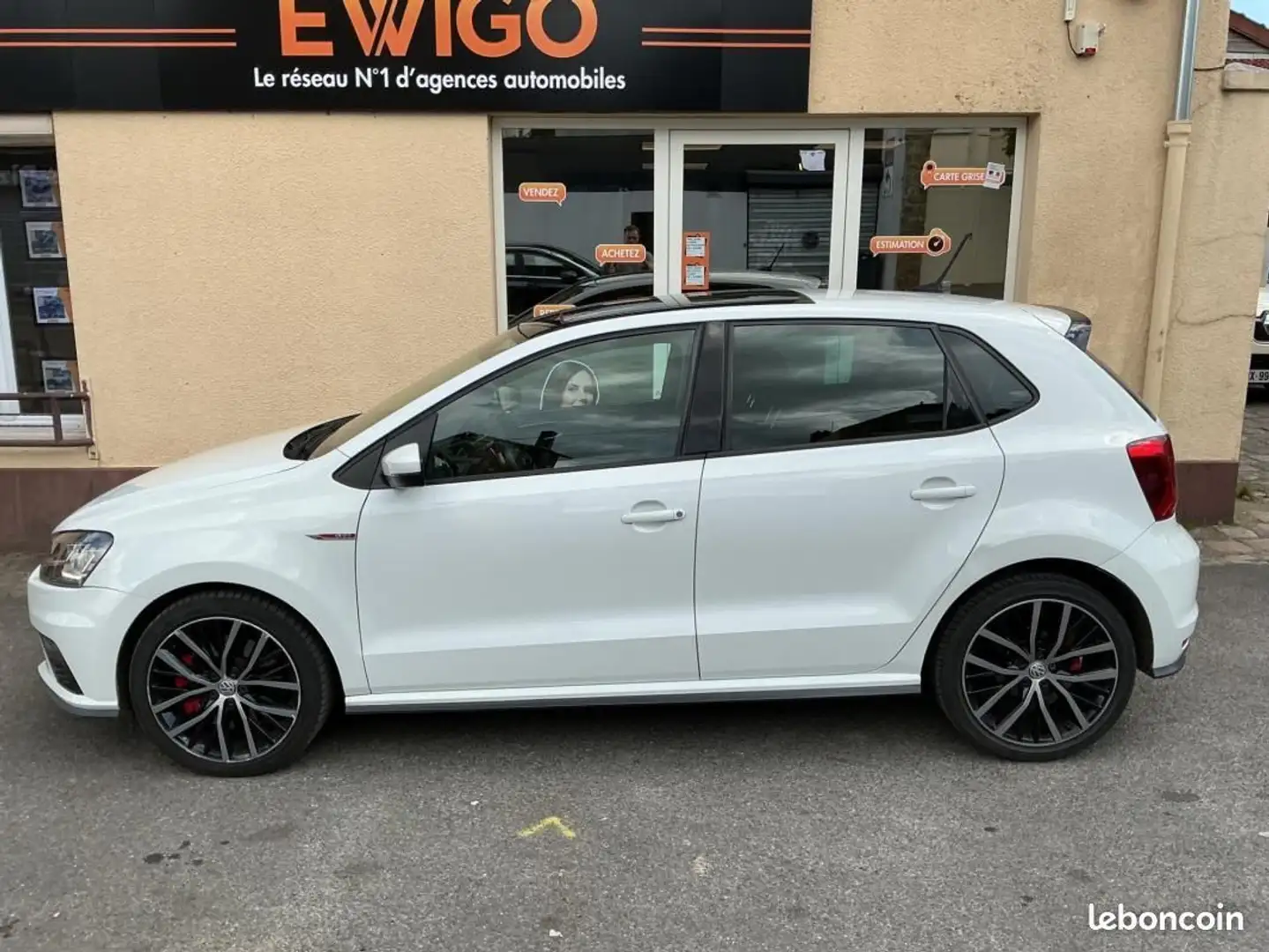 Volkswagen Polo 1.8 TSI 190Ch BLUEMOTION GTI DSG BVA TOIT OUVRANT Blanco - 2