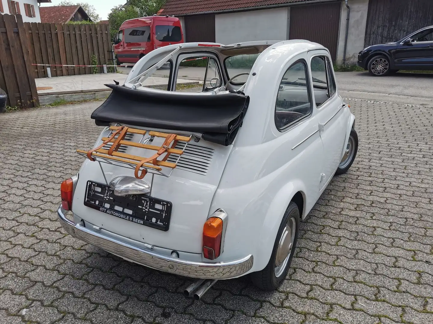 Fiat 500 D "CABRIO" RESTAURIERT, H-KENNZEICHEN !!! Weiß - 2