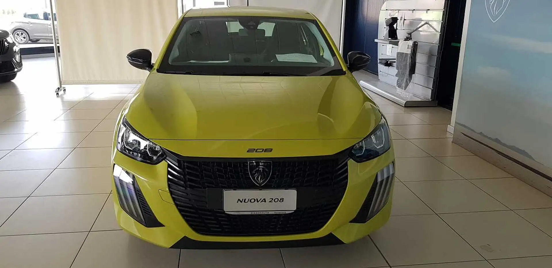 Peugeot 208 Nuova 208 benzina 100 S&S Style - KM0 Geel - 2
