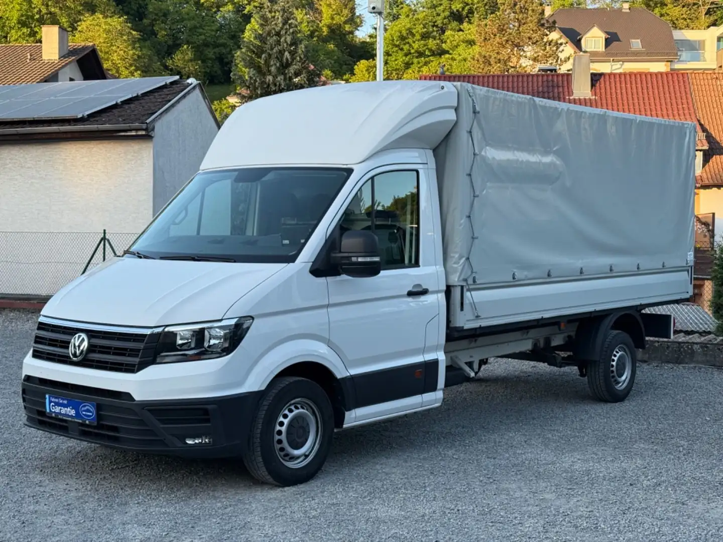 Volkswagen CRAFTER XXL PRITSCHE PLANE KLIMA NAVI KAMERA ESC Weiß - 1