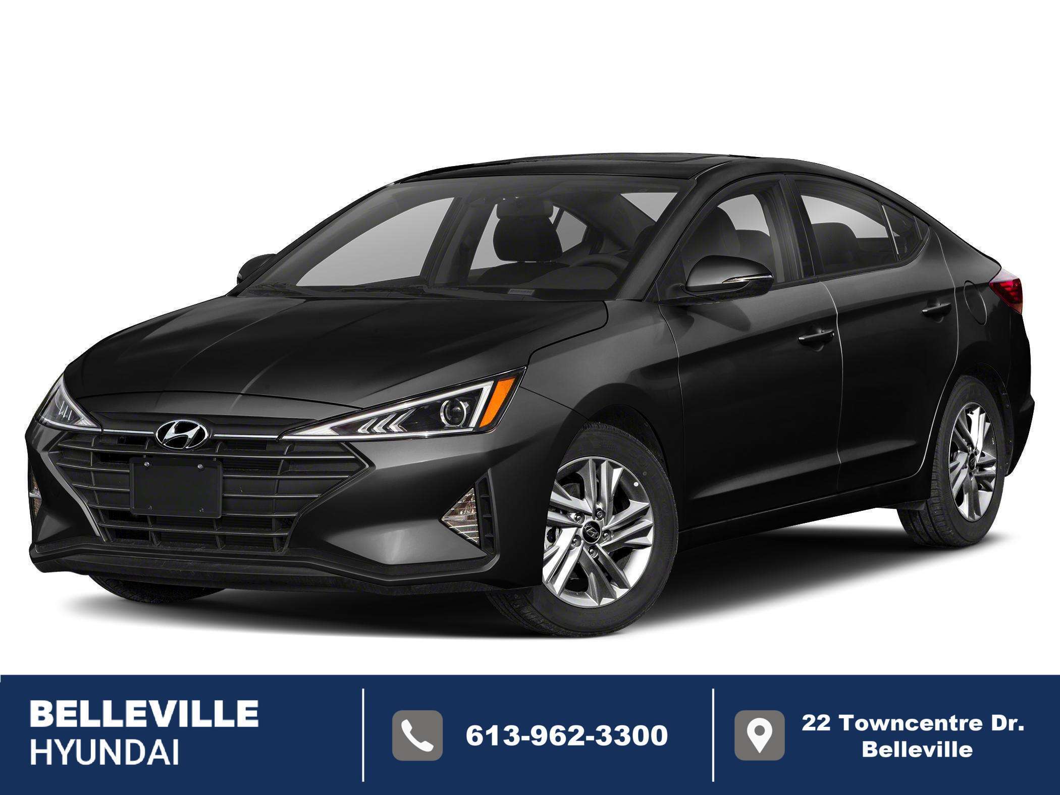 Black 2020 Hyundai Elantra Sedan Automatic